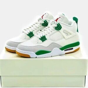 Nike Air Jordan 4 SB Sail Pine Green Neutral Grey White